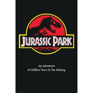 Jurassic Park Logo (Slot #33) Poster