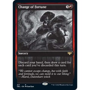Magic: The Gathering - TCG - Innistrad: Double Feature - Change of Fortune 417 Foil