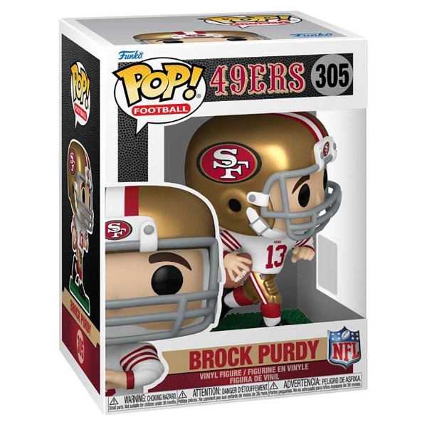 記念グッズ NFL Vinyl Figure 49ers NFL - 49ers Brock Purdy Pop! Vinyl Figure - Toys & Gadgets