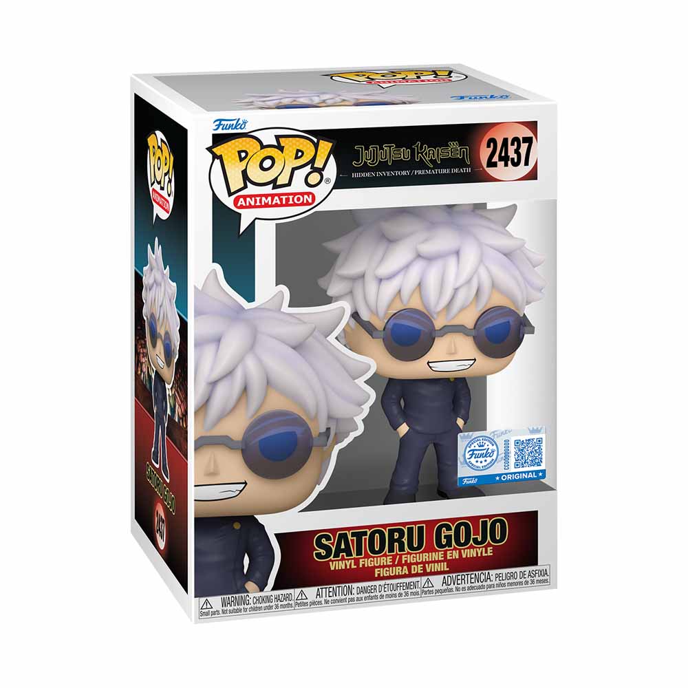 Jujutsu Kaisen - Teen Satoru Gojo with Glasses Pop! Vinyl Figure - Packshot 2