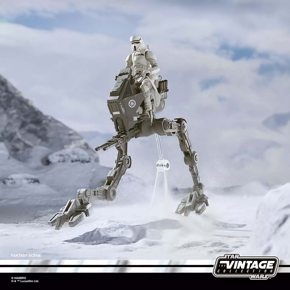 Star Wars - The Mandalorian and Grogu - The Vintage Collection - Imperial Remnant AT-RT Action Figure - Packshot 5