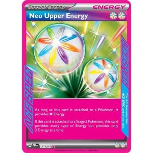 Pokemon - TCG - SV05: Temporal Forces - Neo Upper Energy Holofoil 162/162 - NM/M