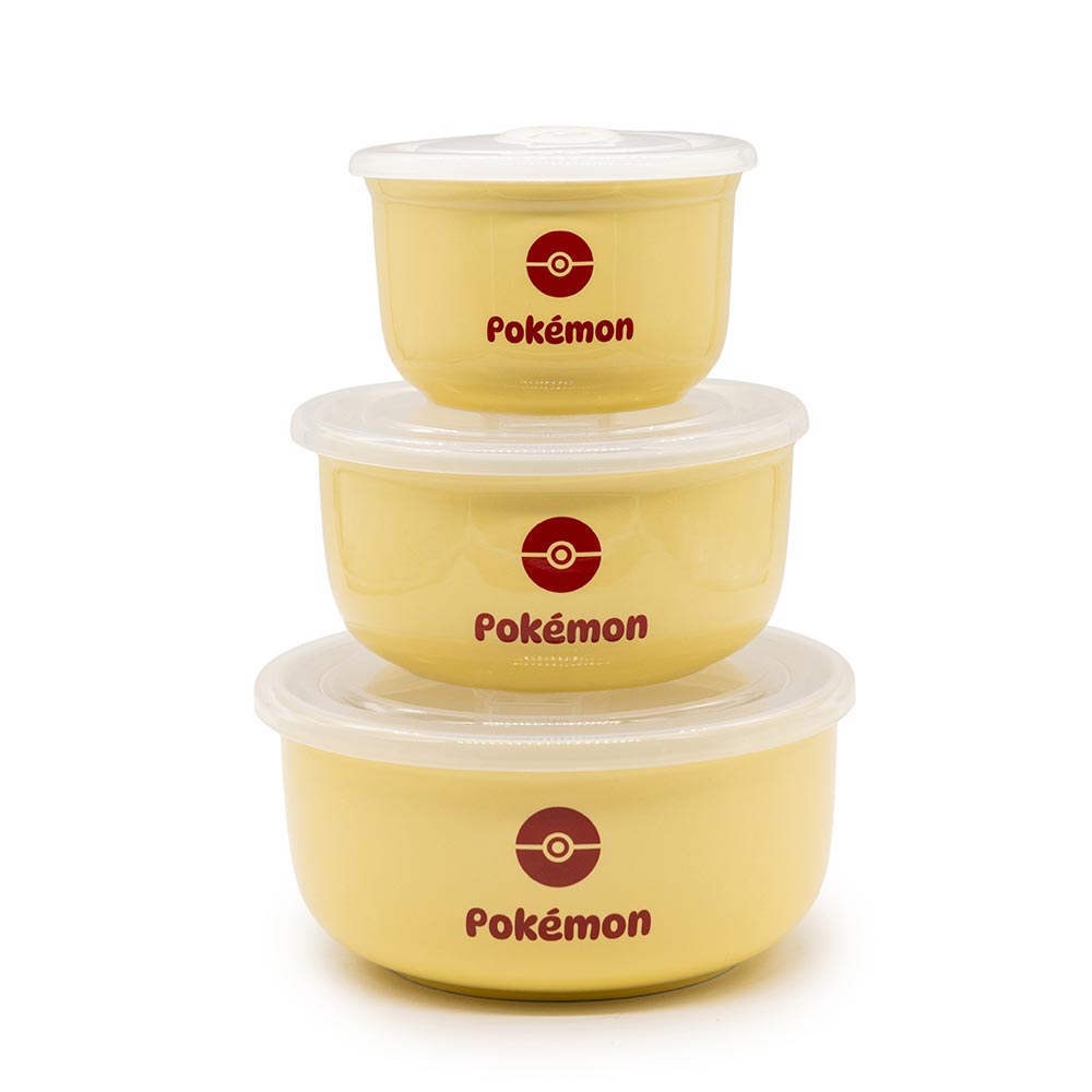Pokemon - Pikachu Line Bowls 3-Stack - Packshot 5