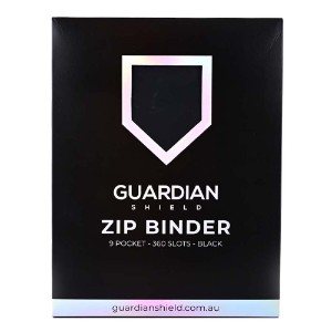 Guardian Shield - 9 Pocket Trading Card Binder - Black