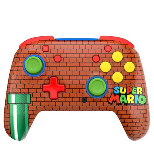 Turtle Beach - Rematch Wireless Controller for Nintendo Switch – Mario Bricks - Packshot 4