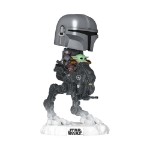 Star Wars - The Mandalorian & Grogu - The Mandalorian with Grogu in Imperial Remnant AT-RT Deluxe Pop! Ride - Packshot 1