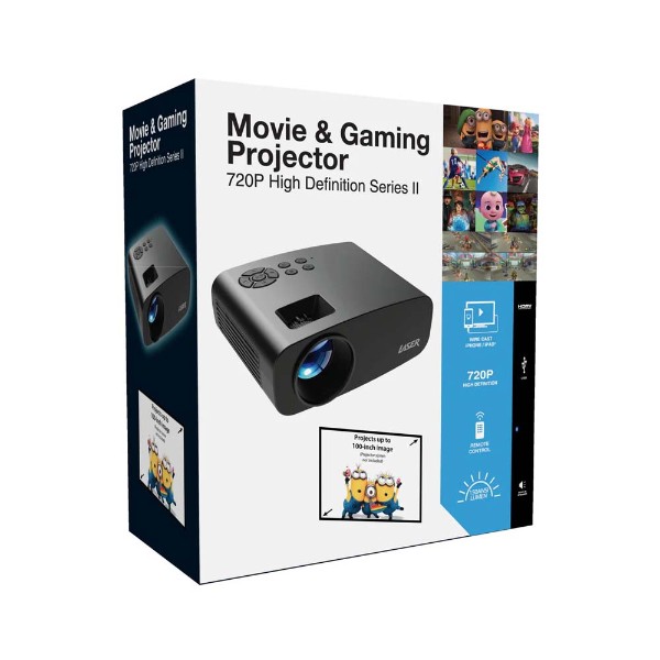 Laser - Movie and Gaming Projector 150 ANSI LED - Packshot 4