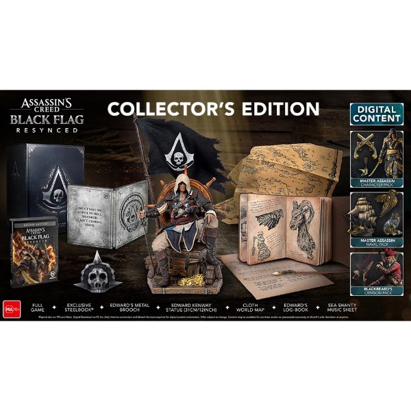 Assassin's Creed: Black Flag Resynced – Collector's Edition - Packshot 2