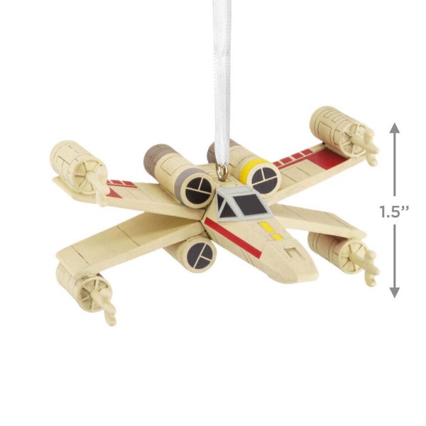 Star Wars - X-Wing Starfighter Hallmark Keepsake Ornament - Packshot 5