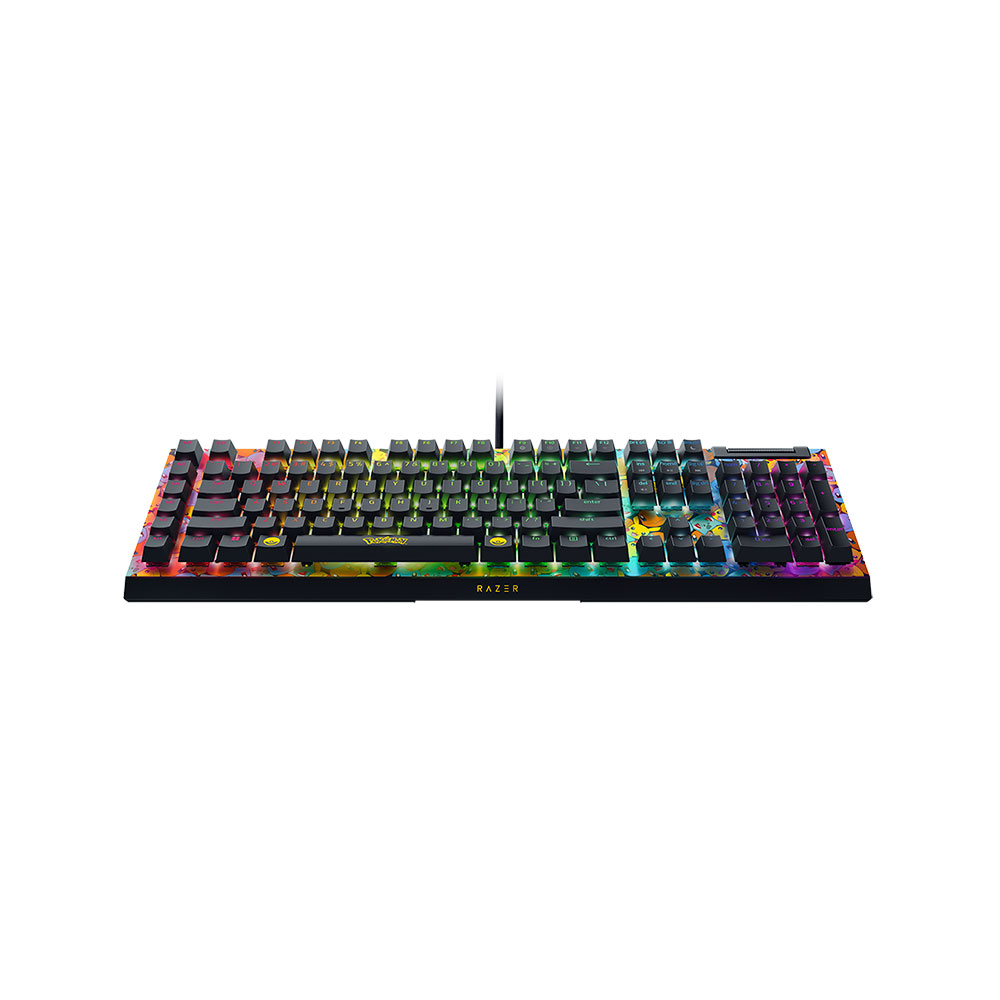 Razer - BlackWidow V4 X Pokemon Edition Gaming Keyboard - Packshot 4