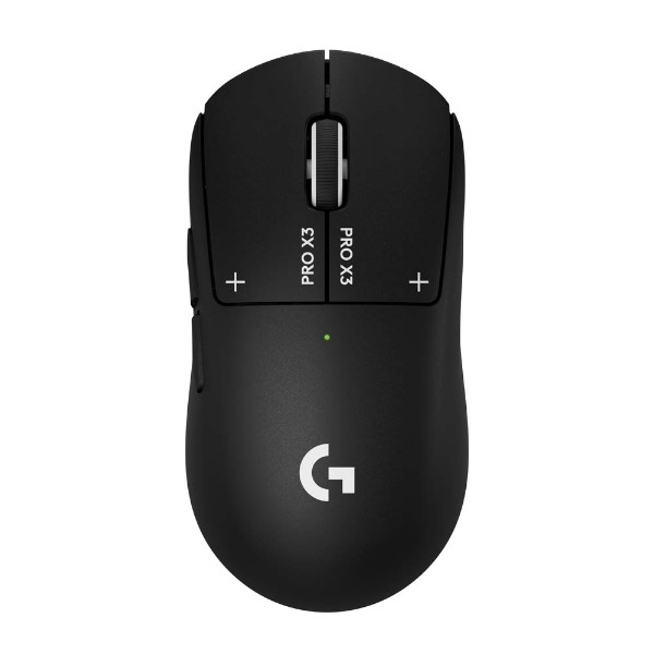 Logitech - PRO X3 SUPERSTRIKE Wireless Gaming Mouse - Black - Packshot 1