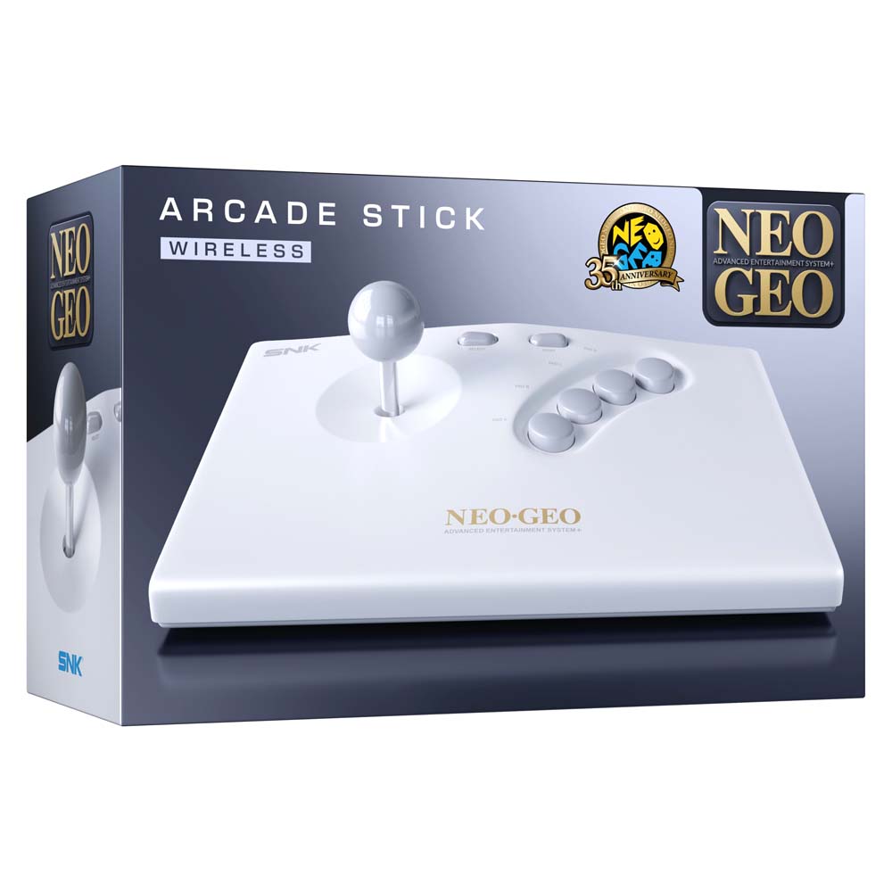 NEOGEO AES+ Arcade Stick (White) - Packshot 3