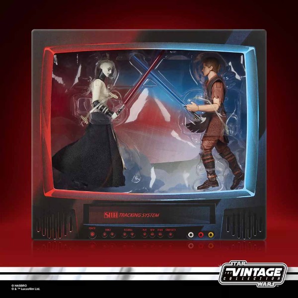 Star Wars - The Vintage Collection - Anakin Skywalker & Asajj Ventress Action Figure Set - Packshot 4
