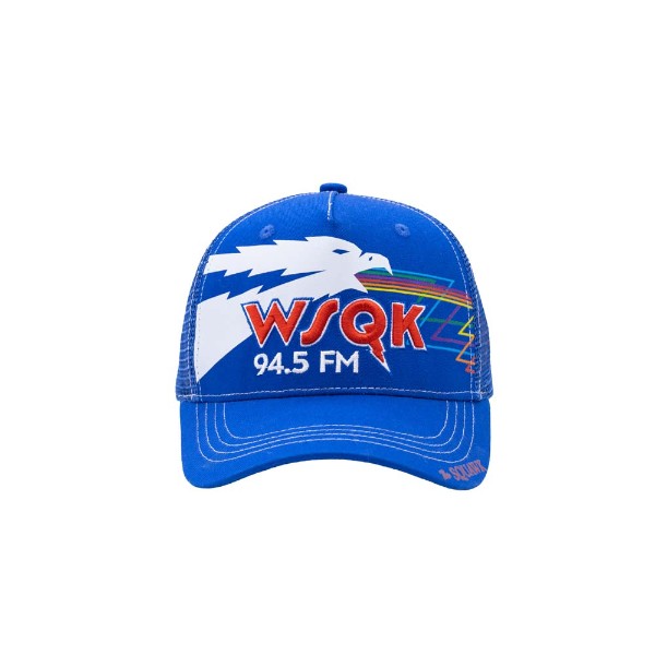 Stranger Things - WSQK Squawk Curved Brim Cap - Clothing - ZiNG