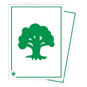 Magic: The Gathering - TCG - ULTRA PRO Mana 8 105ct Apex Deck Protector Sleeves - Forest