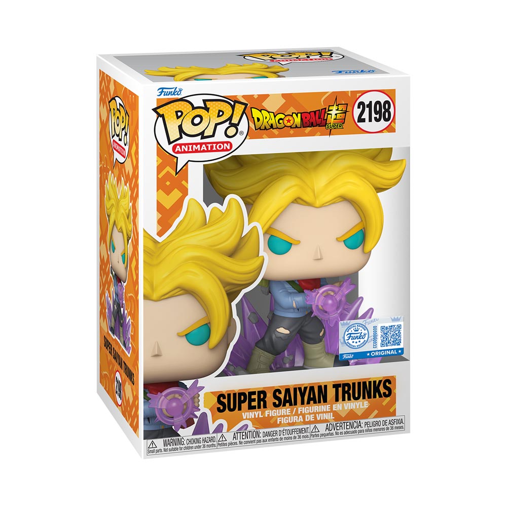 Dragon Ball Z - Super Saiyan Trunks (Galick Gun) Pop! Vinyl Figure - Packshot 2