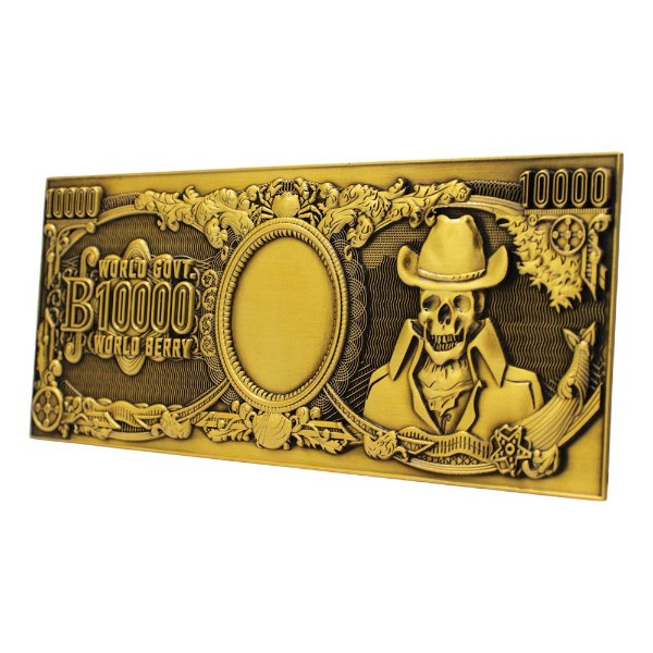 One Piece - 10,000 World Berry Metal Replica Banknote Limited Edition - Packshot 3