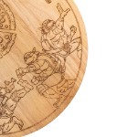 Teenage Mutant Ninja Turtles - Wooden Pizza Board - Packshot 3