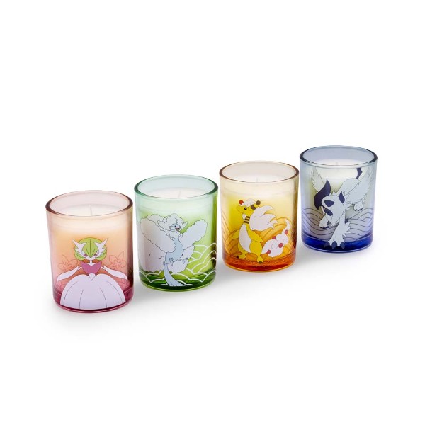 Pokemon - Mega Evolutions Glass Candle Set 4-Pack - Packshot 1