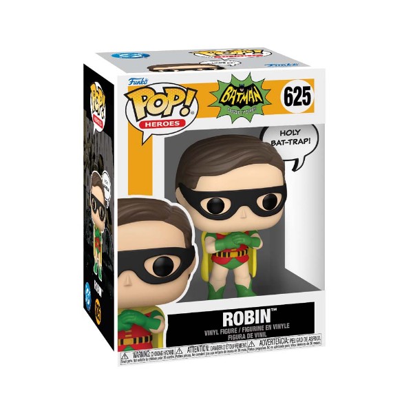 DC Comics - Batman '66 - Robin (Holy Bat-Trap) Pop! Sayings - Packshot 2