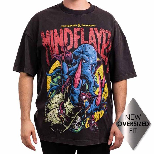 Dungeons & Dragons – Mindflayer Oversized T-Shirt - Packshot 1