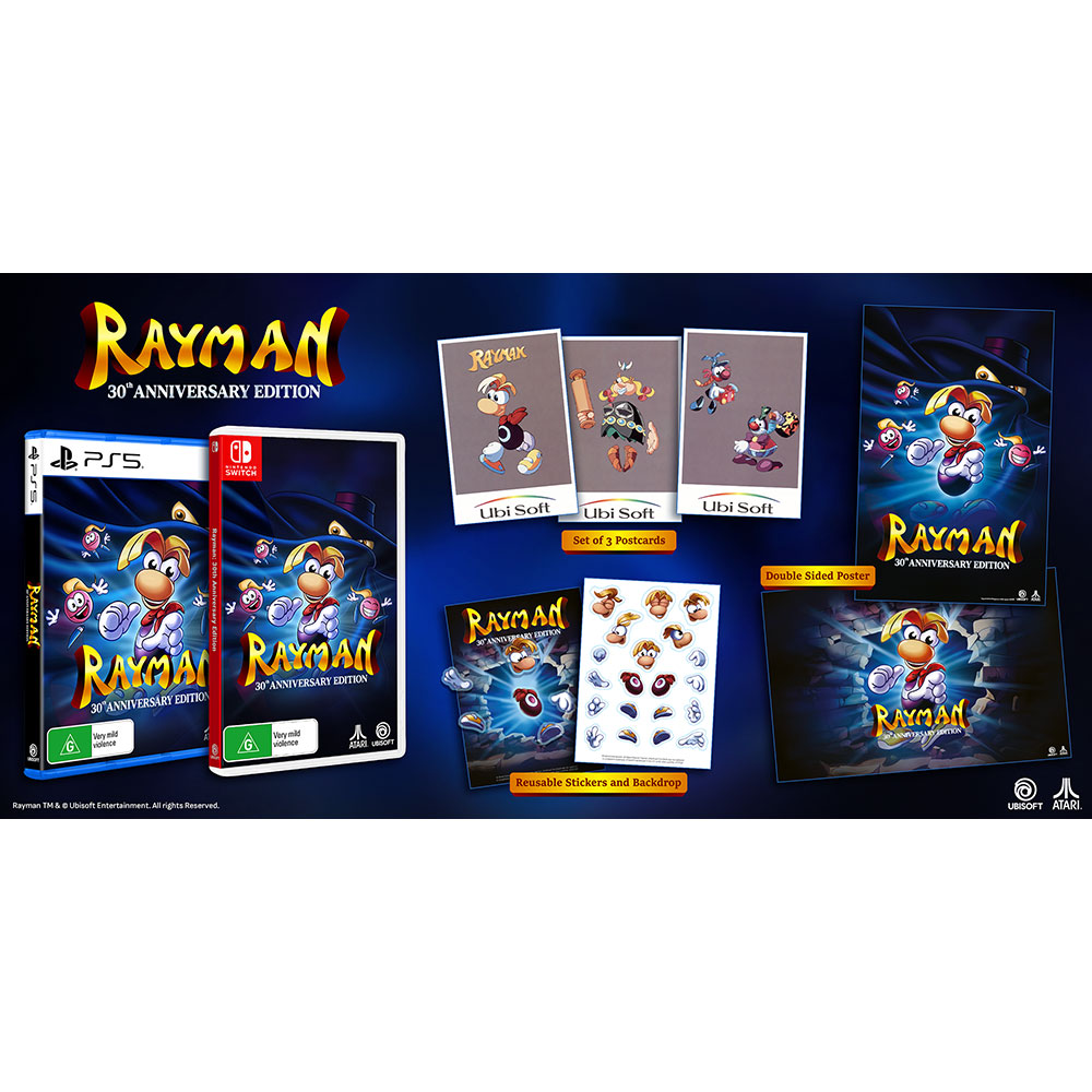 Rayman 30th  Anniversary Edition - Packshot 2