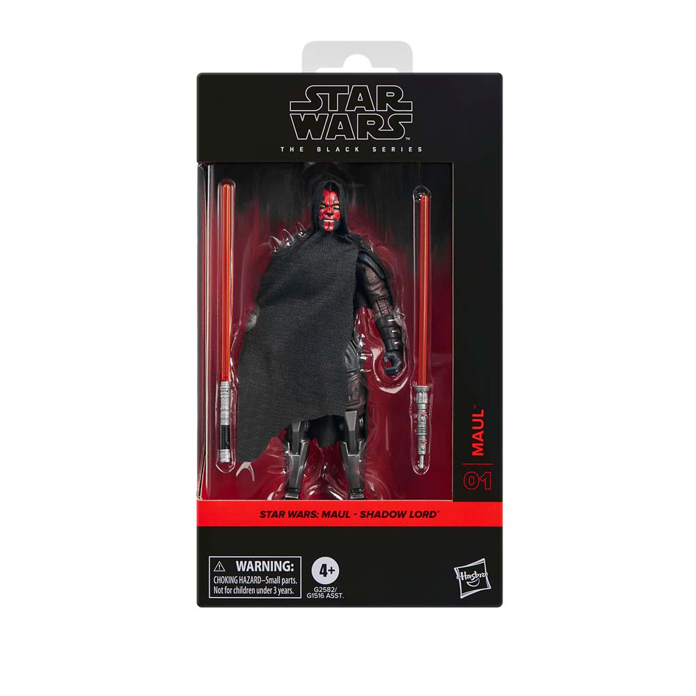 Star Wars - The Black Series - Maul Shadow Lord Premium Action Figure - Packshot 2