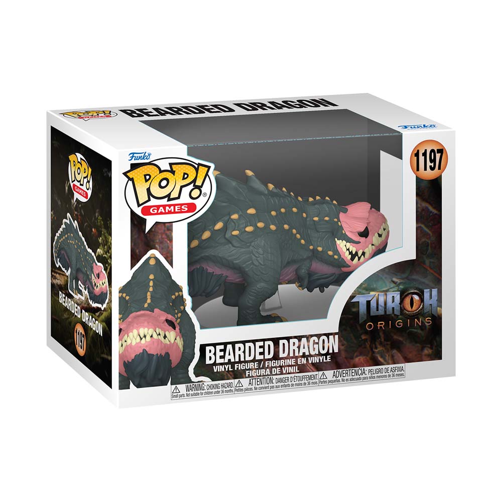 Turok: Origins - Beared Dragon Pop! Vinyl Figure - Packshot 2