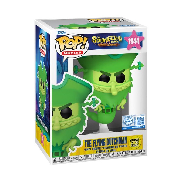 Spongebob Squarepants: Search for SquarePants - The Flying Dutchman Glow Pop! Vinyl Figure - Packshot 3