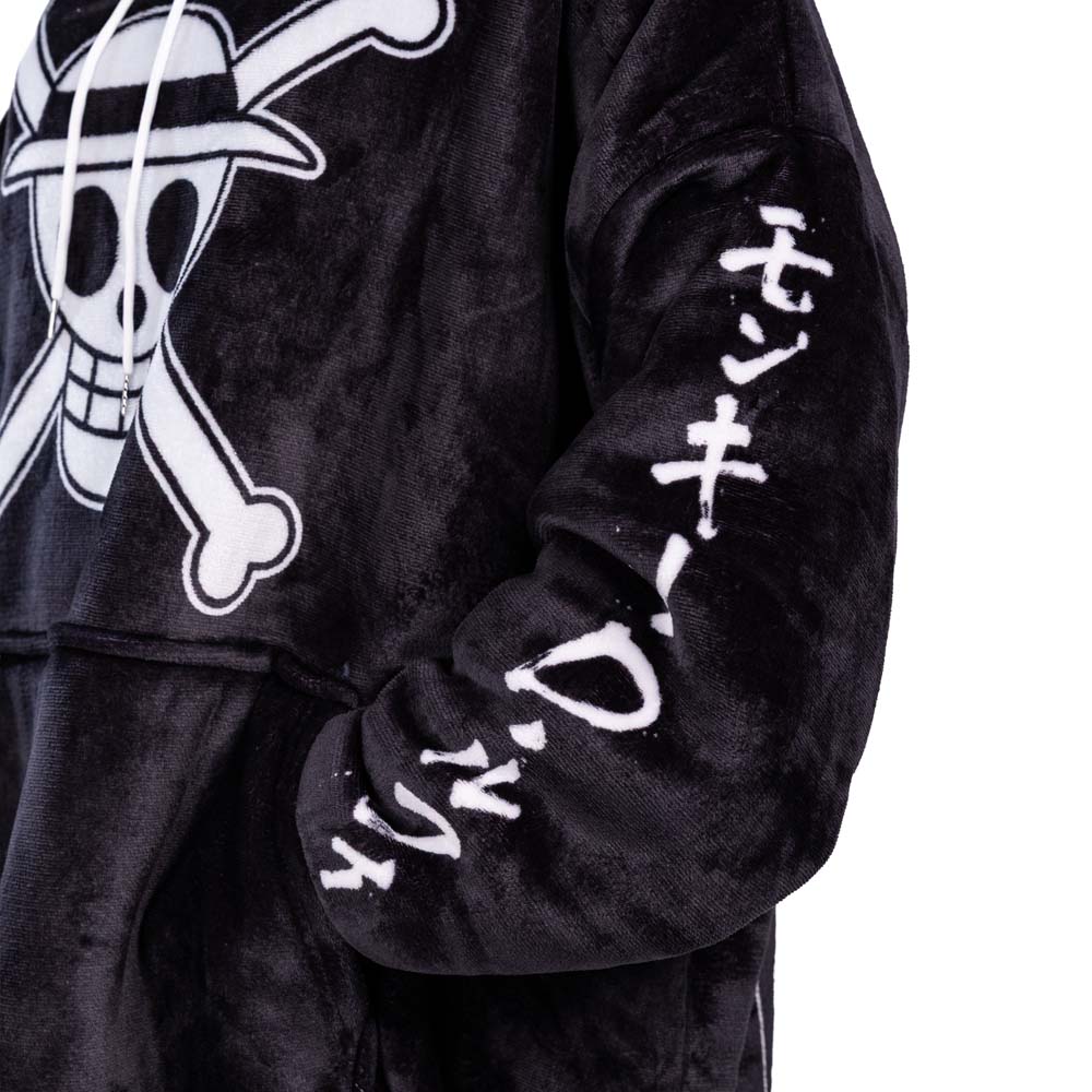 One Piece - Straw Hat Jolly Roger Oversized Blanket Hoodie - Packshot 5