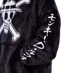 One Piece - Straw Hat Jolly Roger Oversized Blanket Hoodie - Packshot 5