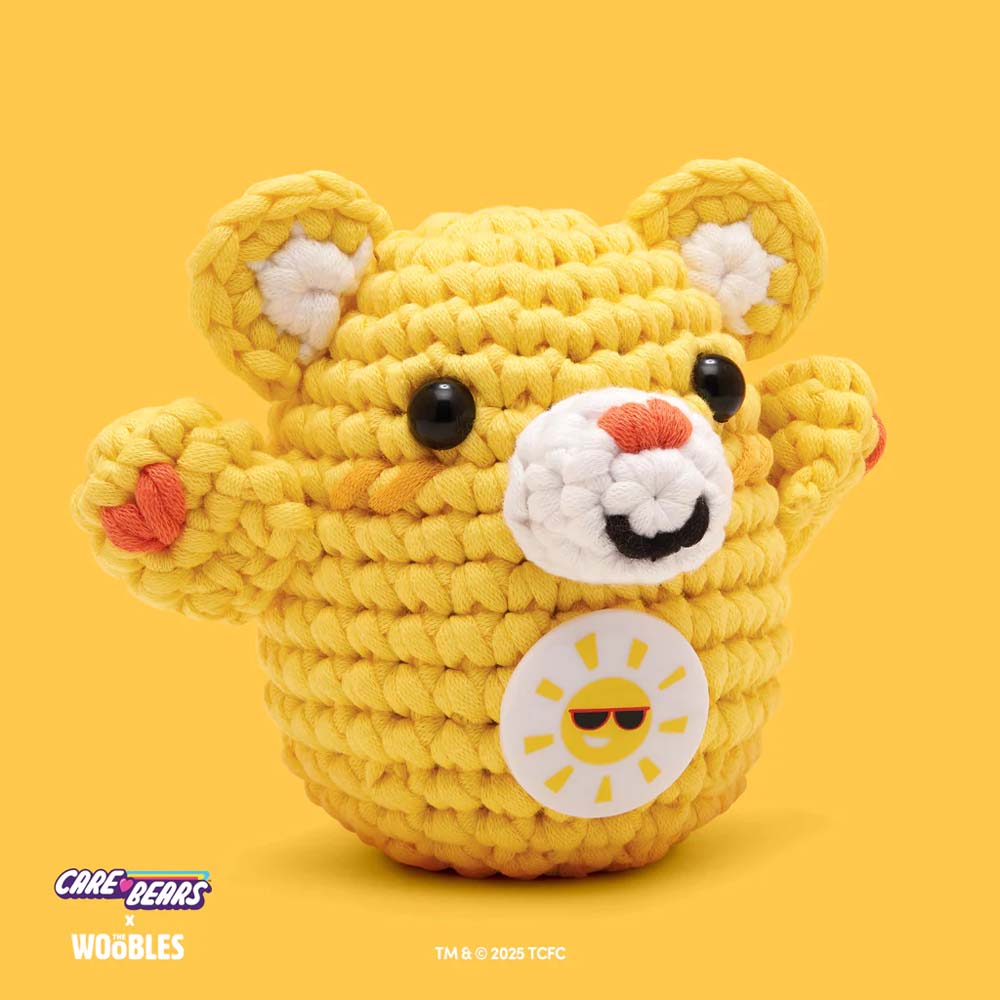 Care Bears - The WOOBLES Funshine Bear Crochet Kit - Packshot 2