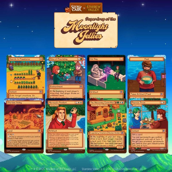 Magic: The Gathering - Secret Lair x Stardew Valley: Welcome to Stardew Valley - Packshot 1