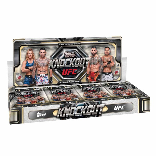 UFC – TC – Topps Knockout 2026 Hobby Box - Packshot 1