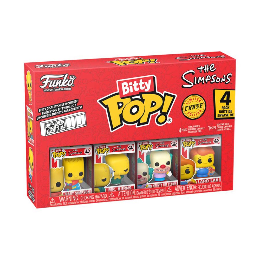 The Simpsons - Bart Bitty Pop! Vinyl 4-Pack - Packshot 2