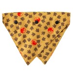 Jurassic Park - Camouflage/T-Rex Tracks Pet Bandana - M/L - Packshot 2