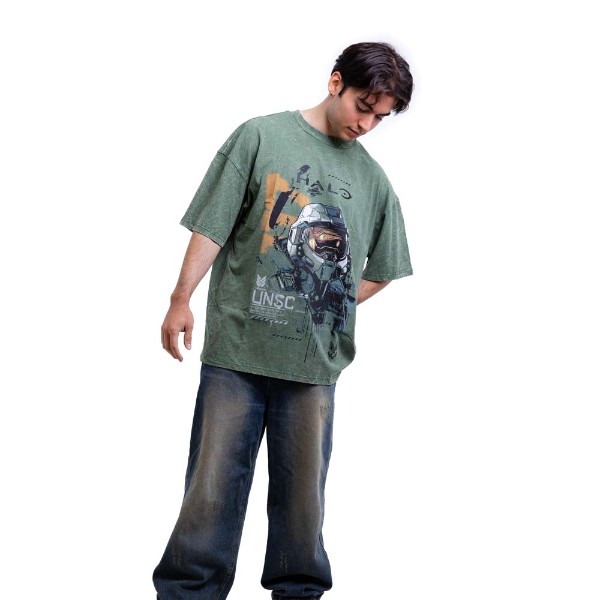 Halo - Master Chief Oversized T-Shirt - Packshot 3