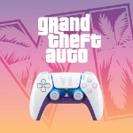 PlayStation 5 DualSense Wireless Controller - Grand Theft Auto VI Limited Edition - White - Packshot 2