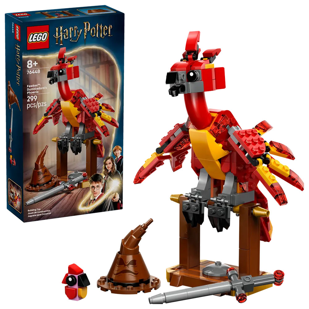 Harry Potter - LEGO Fawkes: Dumbledore's Phoenix 76448 - Packshot 5