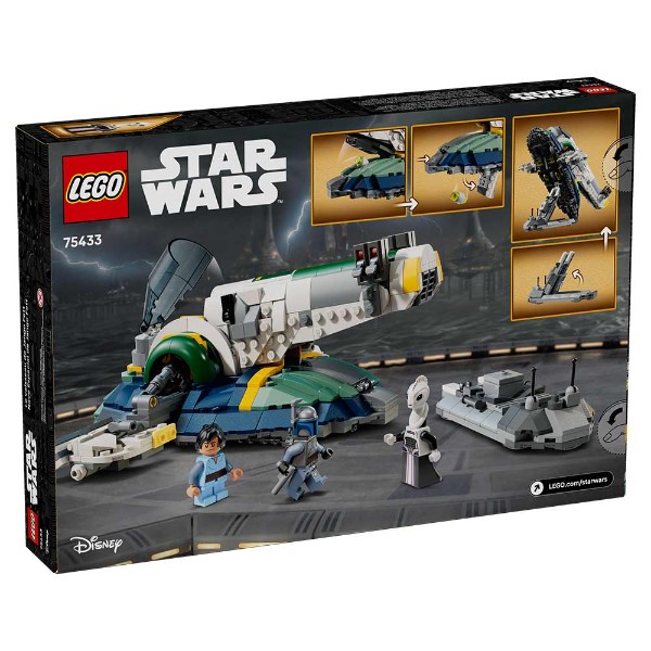Star Wars - LEGO Jango Fett's Starship 75433 - Packshot 6