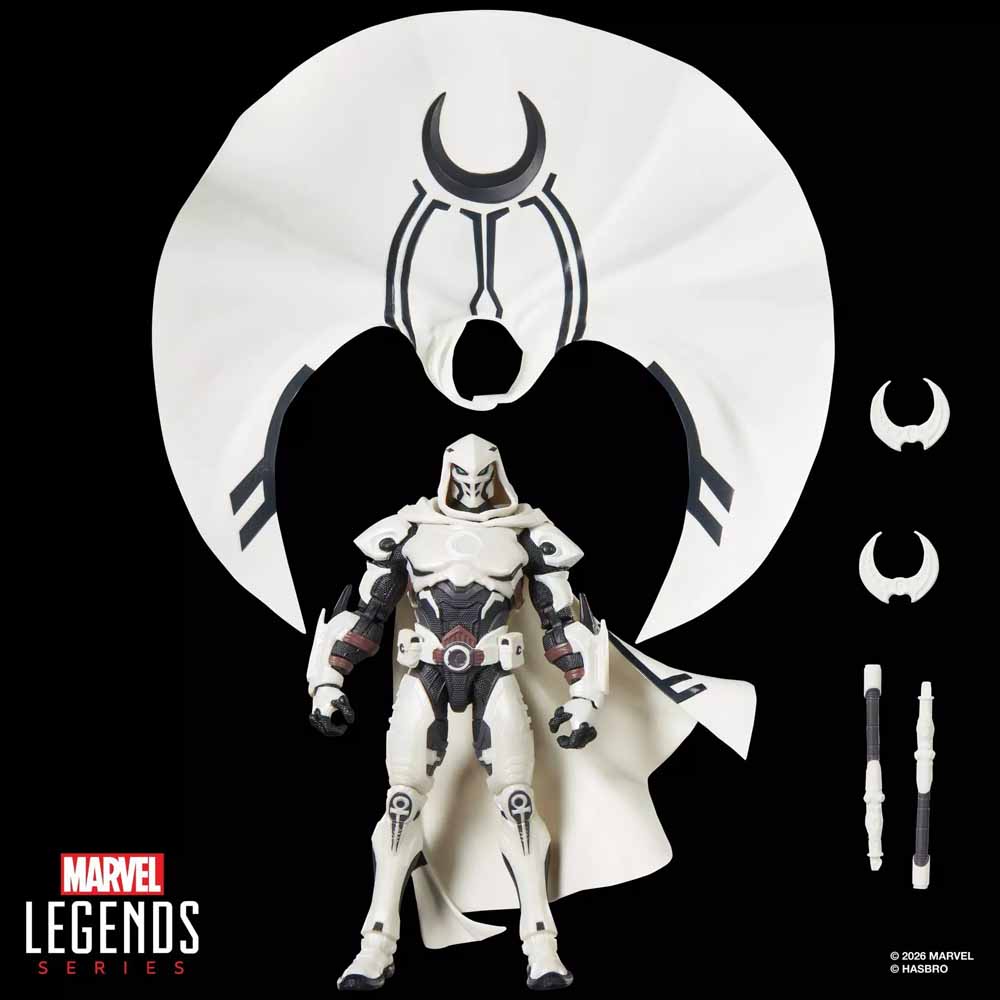 Marvel Rivals – Moon Knight Marvel Legends Action Figure - Packshot 6