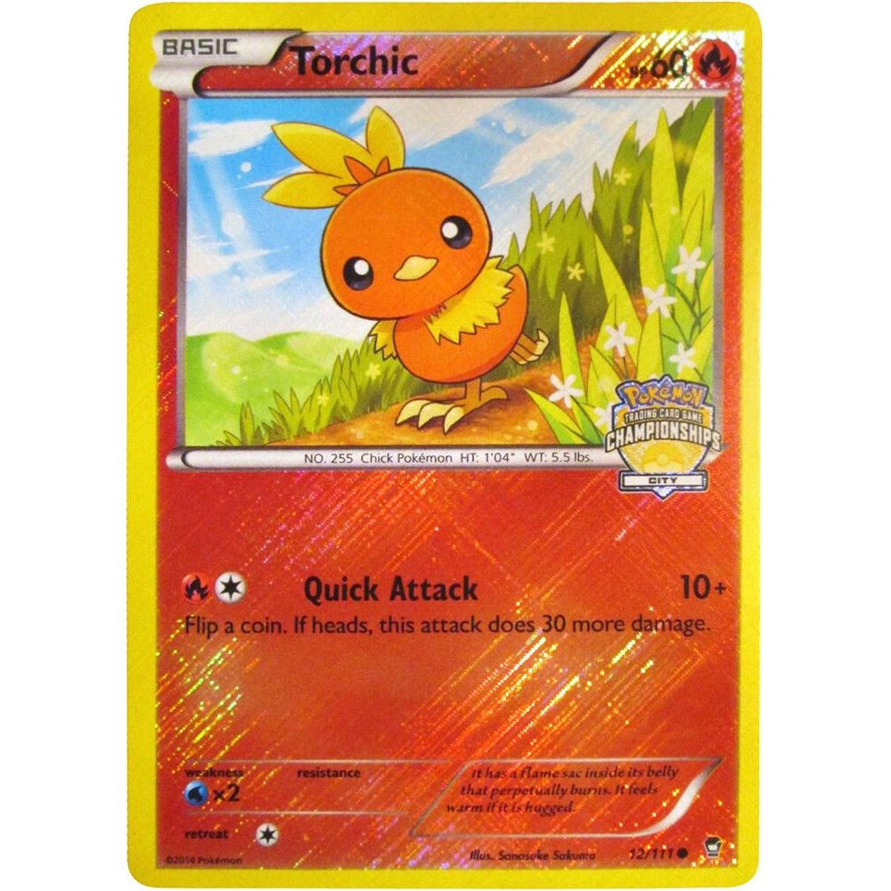 Pokemon - TCG - League & Championship Cards - Torchic (City ...