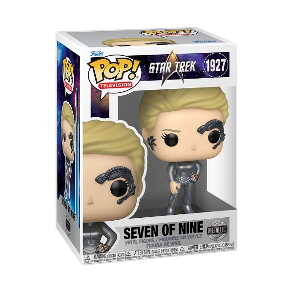 Star Trek: Voyager - Seven of Nine Metallic Pop! Vinyl Figure - Packshot 2