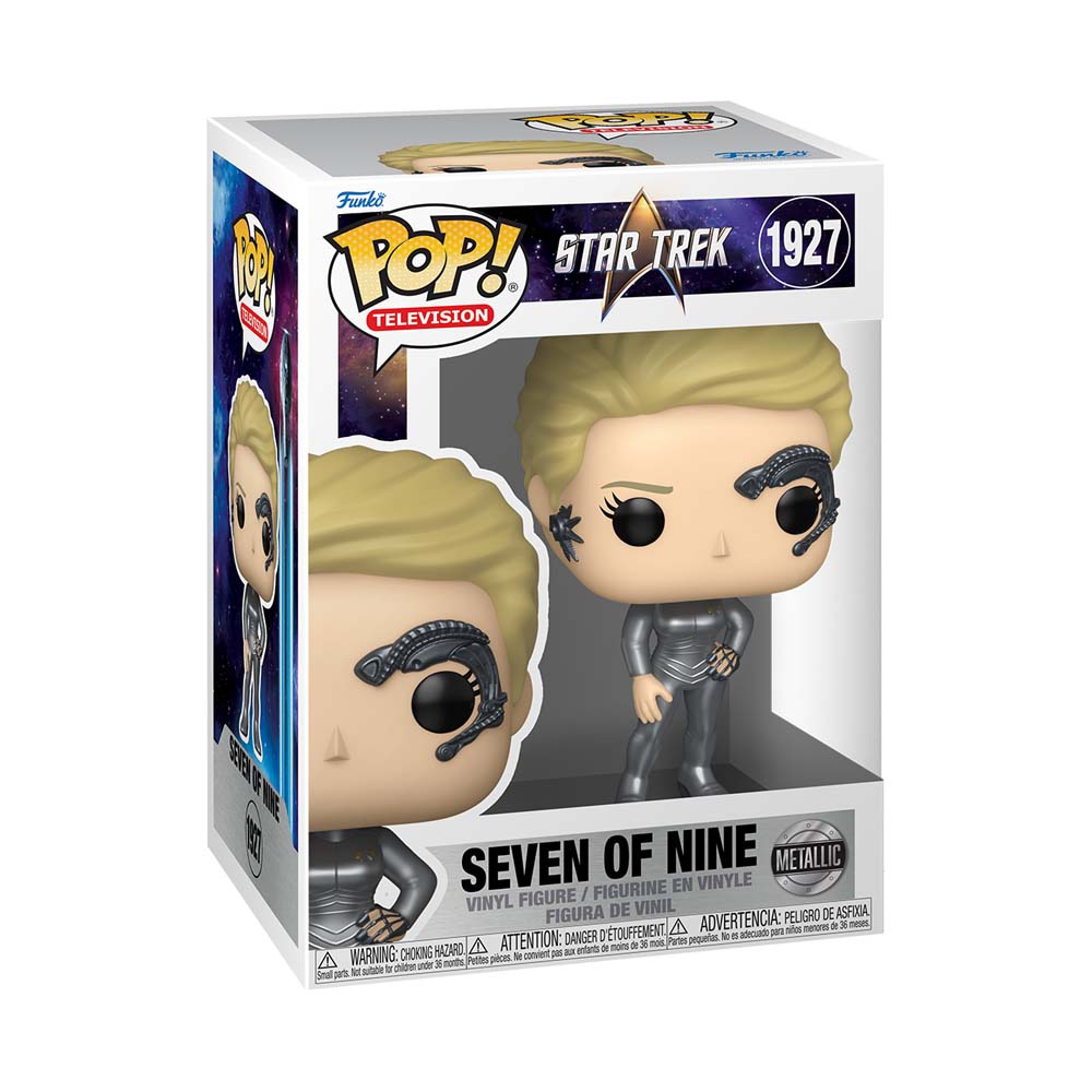 Star Trek: Voyager - Seven of Nine Metallic Pop! Vinyl Figure - Packshot 2