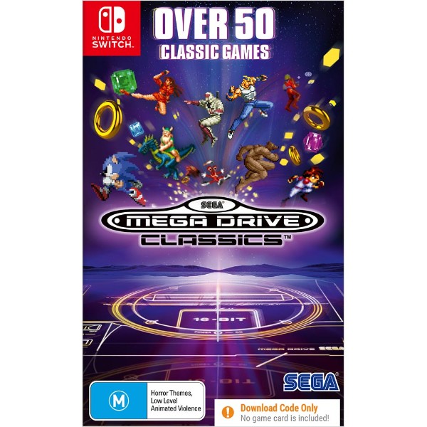Sega Mega Drive Classics (Code-In-A-Box) - Nintendo Switch - EB