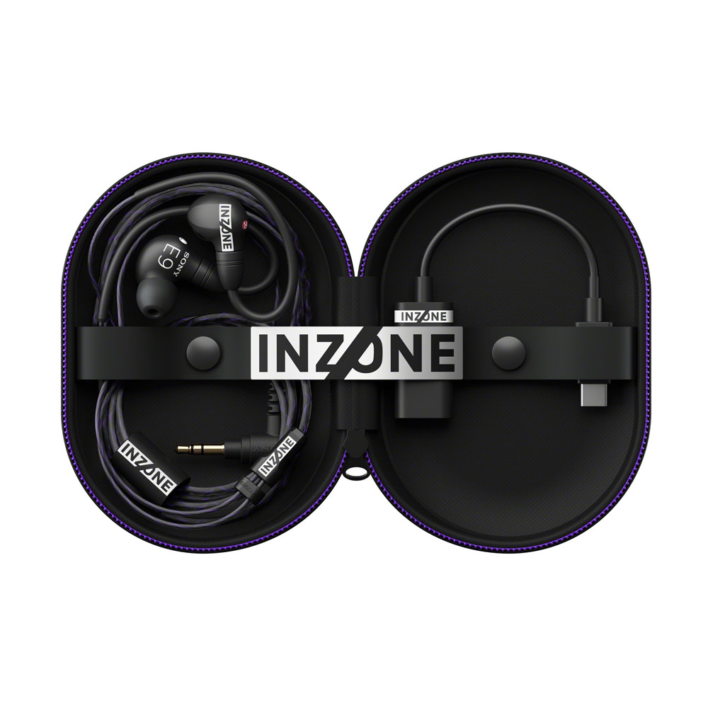 Sony - INZONE E9 Wired Earbuds (For PC/PS5) - Black - Packshot 5
