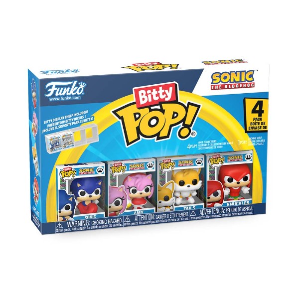 Sonic the Hedgehog - Sonic Bitty Pop! Vinyl 4-Pack - Packshot 2