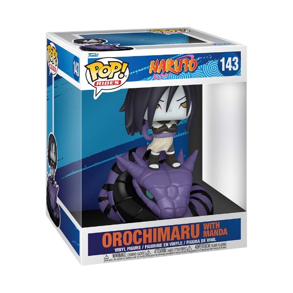 Naruto - Orochimaru with Manda Pop! Rides Vinyl Figure - Packshot 2