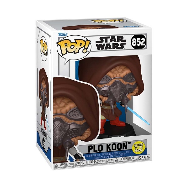 Star Wars - Plo Koon Glow Pop! Vinyl Figure - Packshot 3