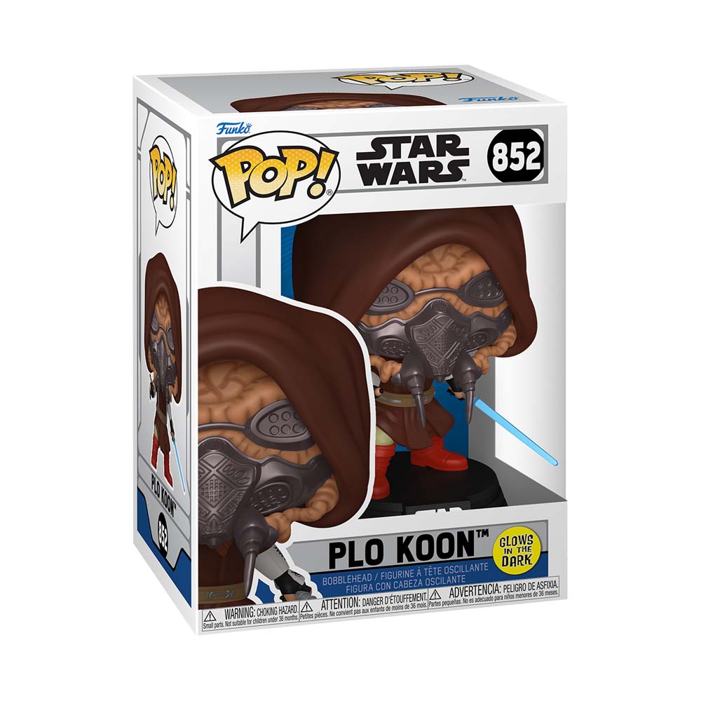 Star Wars - Plo Koon Glow Pop! Vinyl Figure - Packshot 3